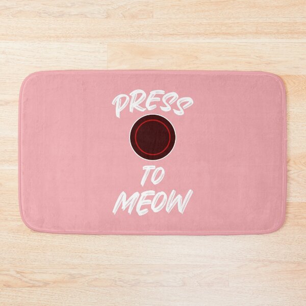 Item preview, Press O To Meow (Pink BG) designed and sold by FilipeFerreira.