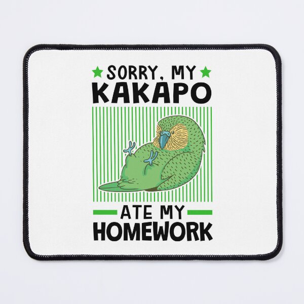 Item preview, My kakapo ate my homework designed and sold by madgrfx.