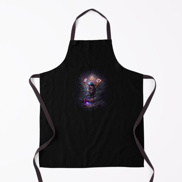 Item preview, mole mining crystal cave #19 animal tarot card designed and sold by AiAnimalCards.