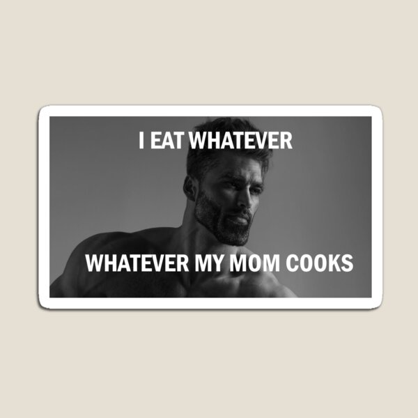 Gigachad Meme Magnet for Sale by garmy