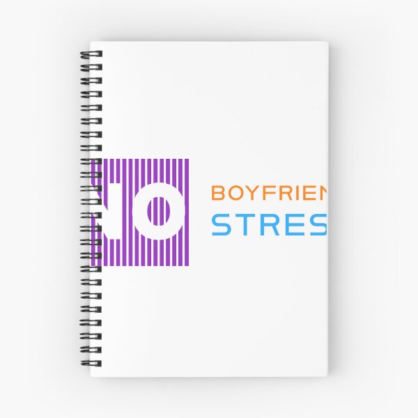 Item preview, No Boy Friend No Stress Funny Text Art designed and sold by RiyonArts.