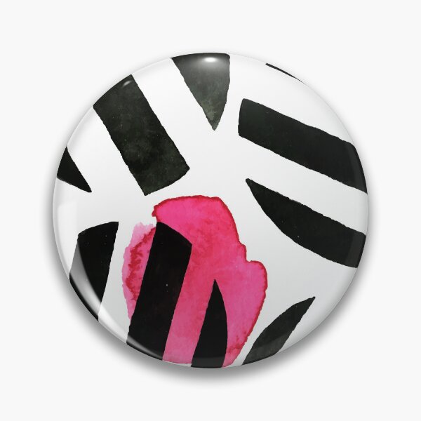Item preview, Modern Abstract Circles With Red-Pink Watercolor Splashes designed and sold by DEC02.