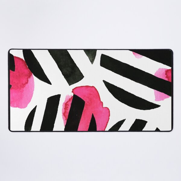 Item preview, Modern Abstract Circles With Red-Pink Watercolor Splashes designed and sold by DEC02.