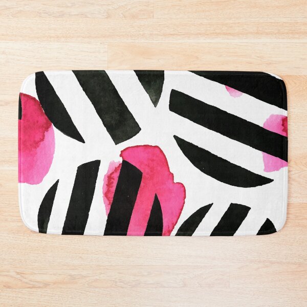 Item preview, Modern Abstract Circles With Red-Pink Watercolor Splashes designed and sold by DEC02.