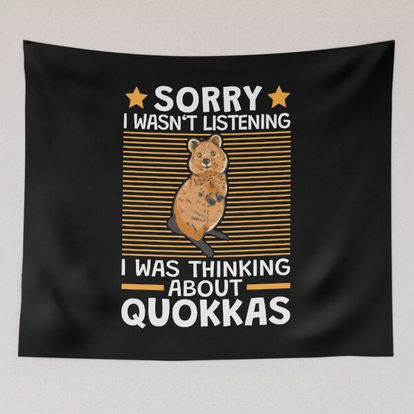 Item preview, Pensamiento del marsupial australiano Quokka designed and sold by madgrfx.