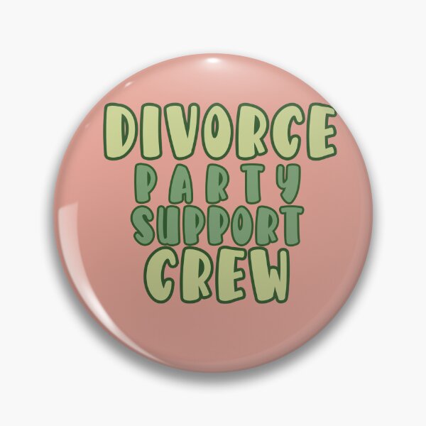 Item preview, Divorce Party Support Crew designed and sold by DiensDesign.