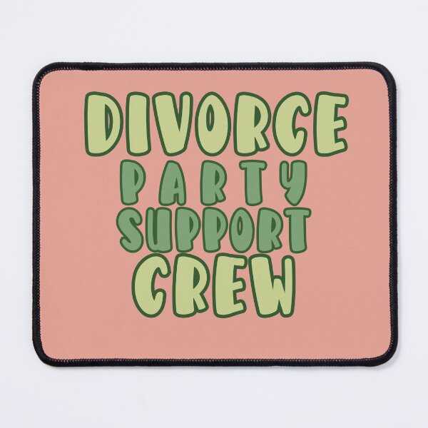 Item preview, Divorce Party Support Crew designed and sold by DiensDesign.