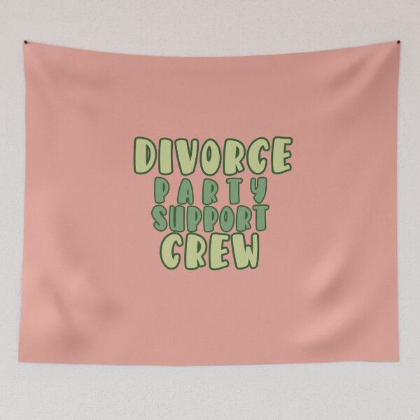 Item preview, Divorce Party Support Crew designed and sold by DiensDesign.