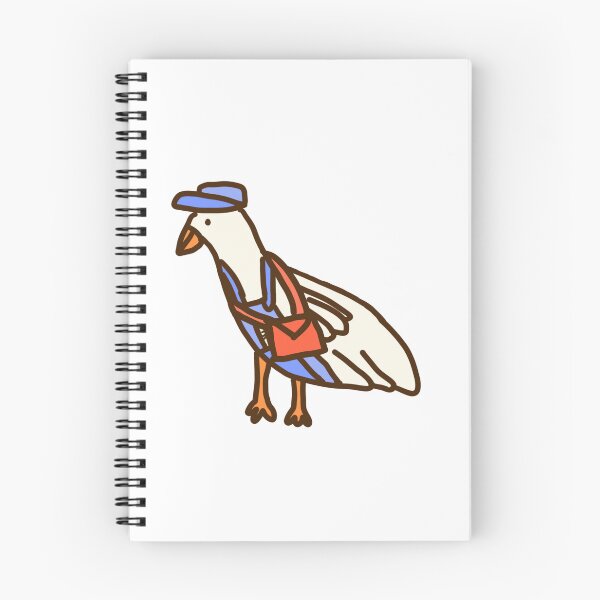 Item preview, Mailman seagull sticker  designed and sold by Moonmilk-.