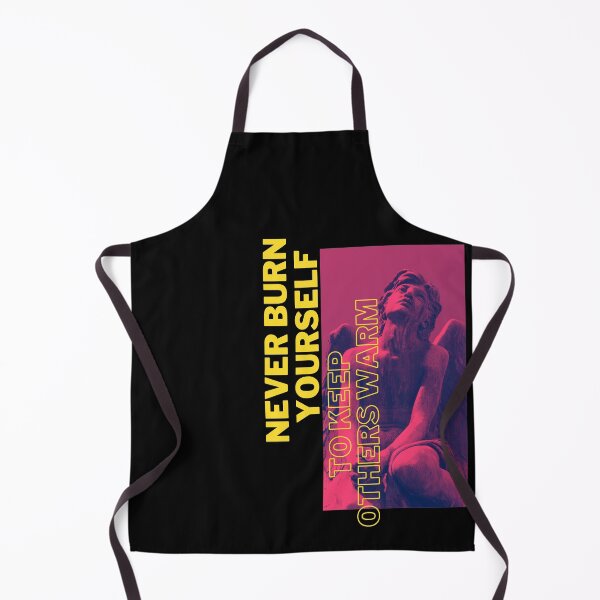 Item preview, Never Burn Yourself To Keep Others Warm, Self Immolation designed and sold by Salva-Shop.