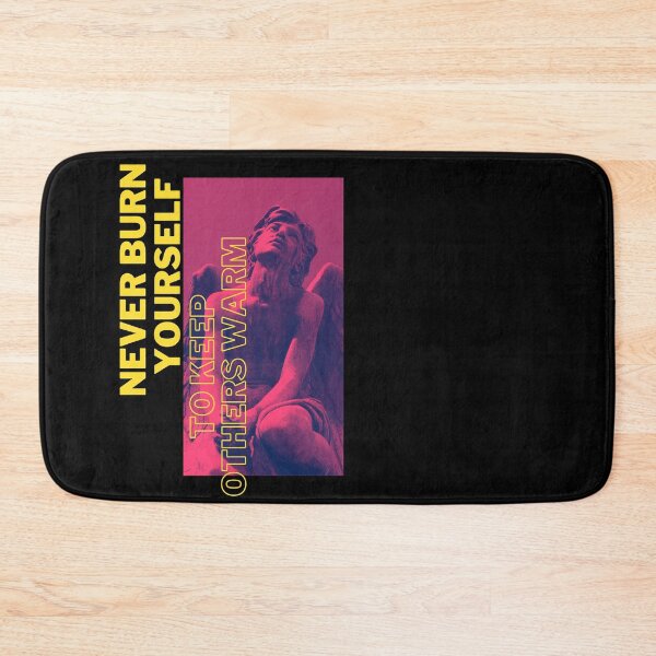 Item preview, Never Burn Yourself To Keep Others Warm, Self Immolation designed and sold by Salva-Shop.