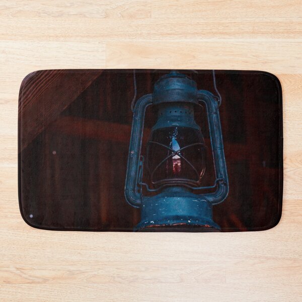 Item preview, Old oil lantern hung in a barn designed and sold by Michael Deemer.