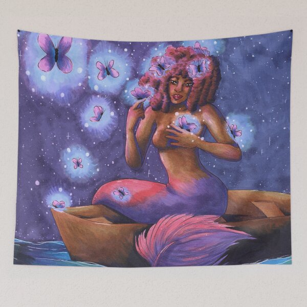 Item preview, Butterflies Guide the Night designed and sold by AvalonUnmuzzled.