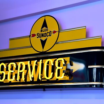 Artwork thumbnail, Blue Sunoco by barkeypf