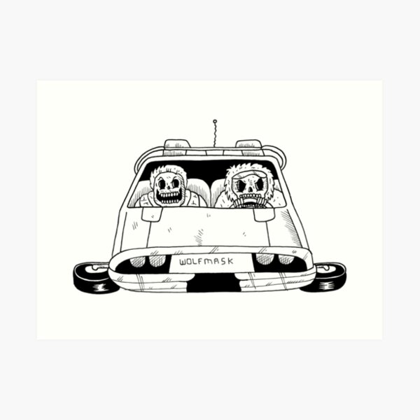 FutureBack Art Print
