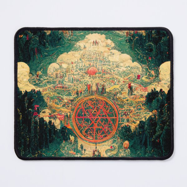 Item preview, Abstract Antique Fantasy Map designed and sold by MoreMachine.