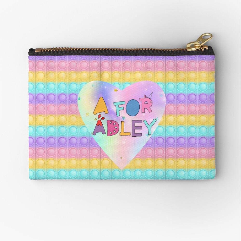 "Popit silicone backpack. Beautiful A For Adley girls school backpack