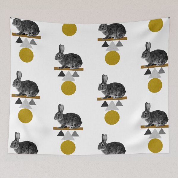 Item preview, Rabbit & Geometric designed and sold by Orara Studio.