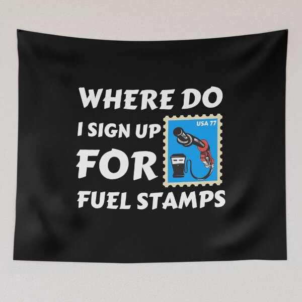 Item preview, where do i sign up for fuel stamps designed and sold by TheWorkoutLife ⭐⭐⭐⭐⭐.