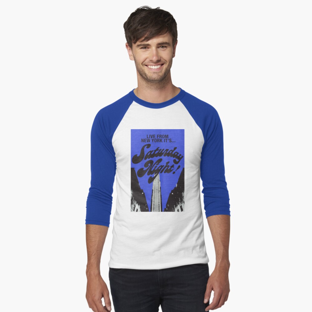 Item preview, Baseball ¾ Sleeve T-Shirt designed and sold by broadwayraccoon.