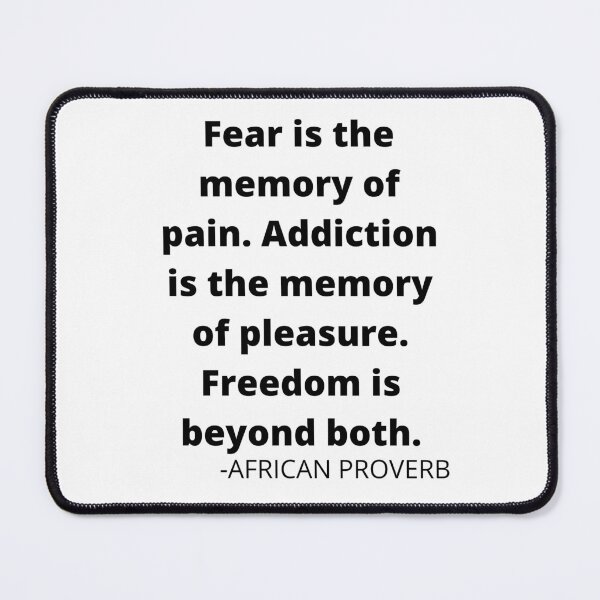 Item preview, African proverb: pain, pleasure, and freedom designed and sold by AfricanProverbs.