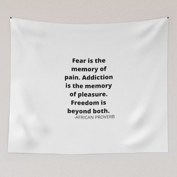 Item preview, African proverb: pain, pleasure, and freedom designed and sold by AfricanProverbs.