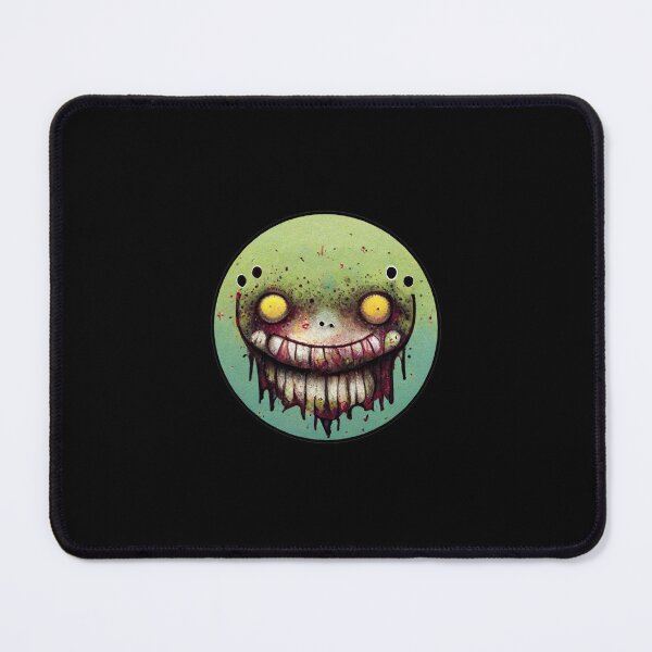 Artikelvorschau, Gruseliges Zombie-Smiley-Gesicht Version 28 entworfen und verkauft von SmileyDan.