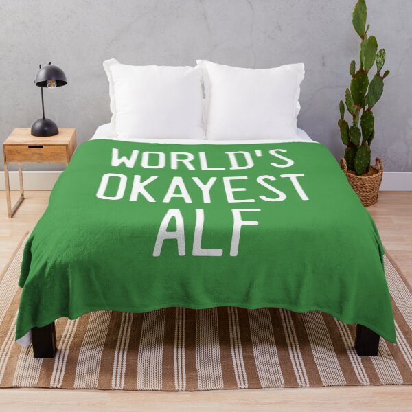 Item preview, World's Okayest Alf designed and sold by TimespunThreads.