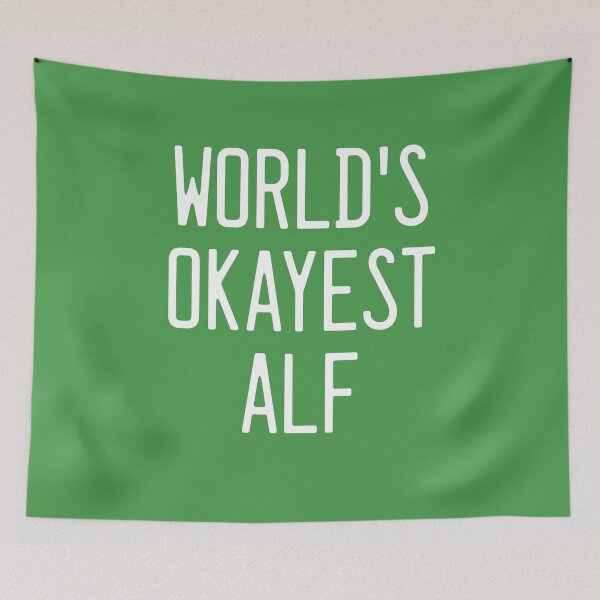 Item preview, World's Okayest Alf designed and sold by TimespunThreads.