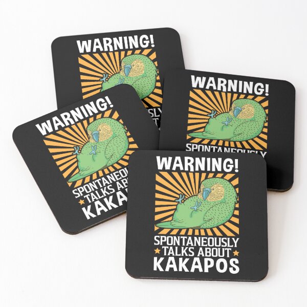 Item preview, Talks spontaneously about Kakapo flightless parrot designed and sold by madgrfx.