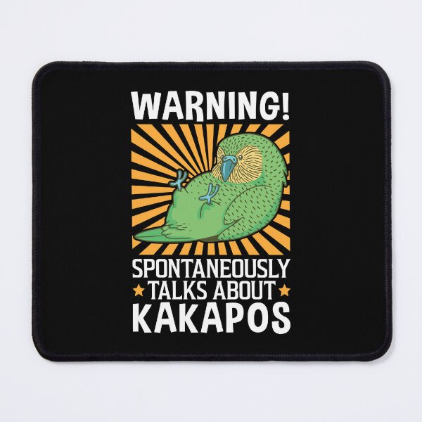 Item preview, Talks spontaneously about Kakapo flightless parrot designed and sold by madgrfx.