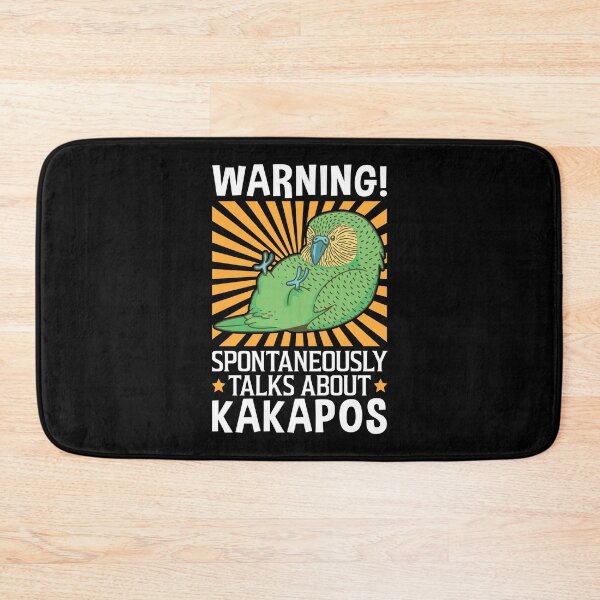 Item preview, Talks spontaneously about Kakapo flightless parrot designed and sold by madgrfx.