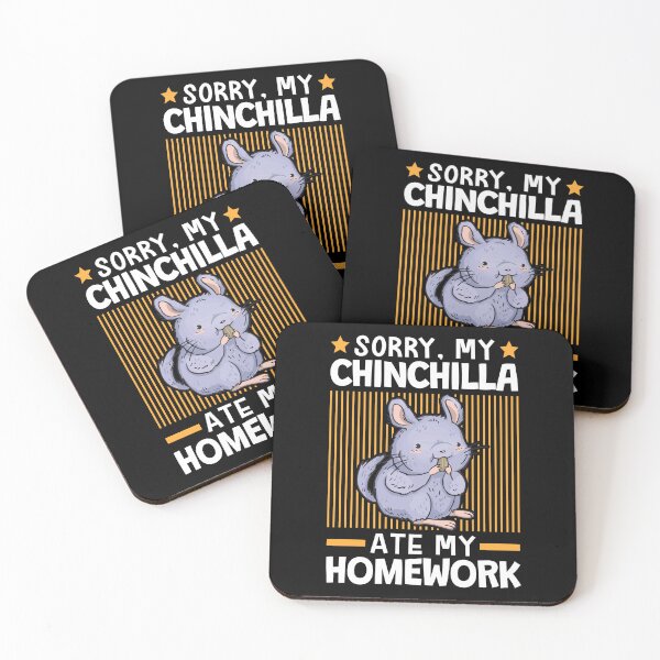 Item preview, My chinchilla ate my homework designed and sold by madgrfx.