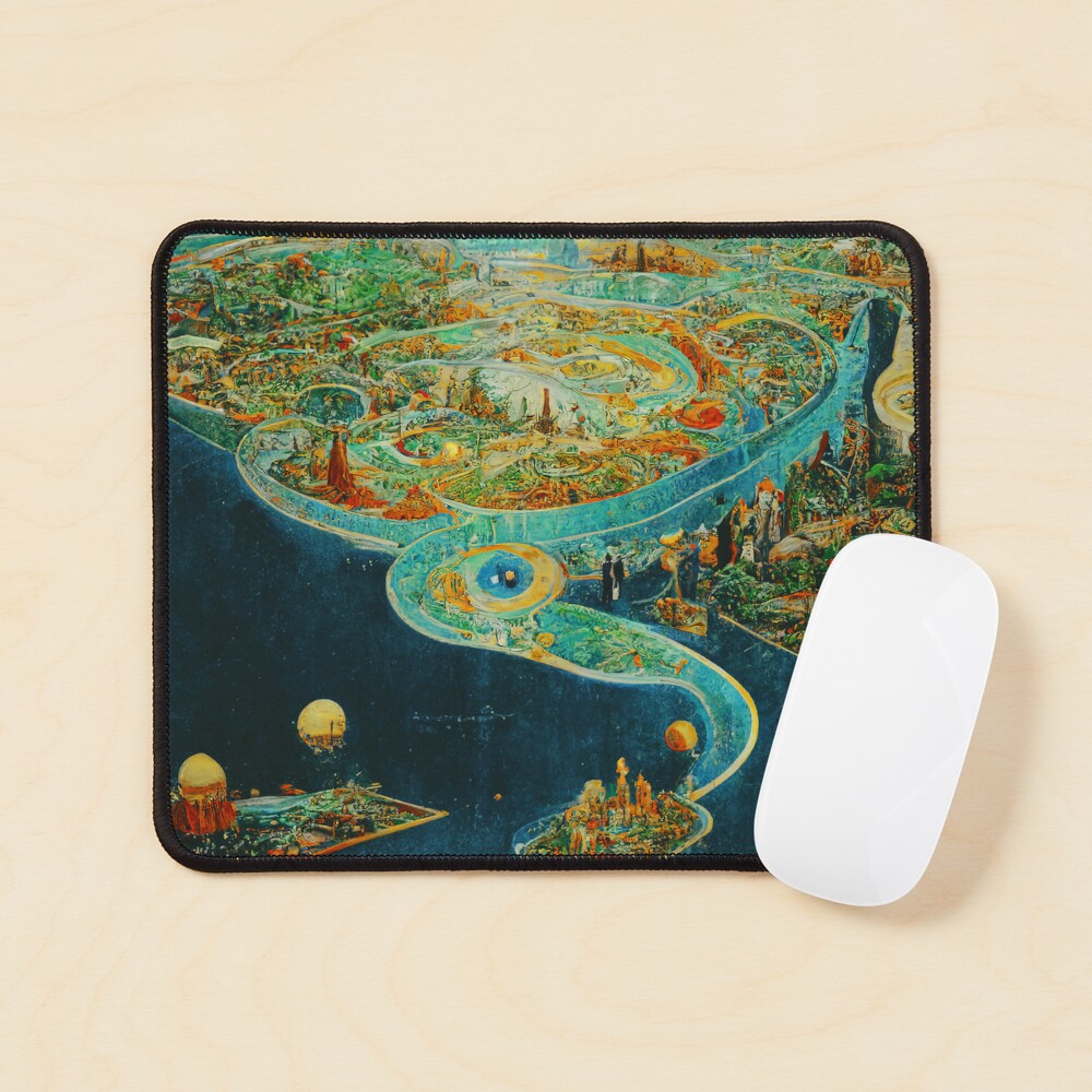 Item preview, Mouse Pad designed and sold by MoreMachine.
