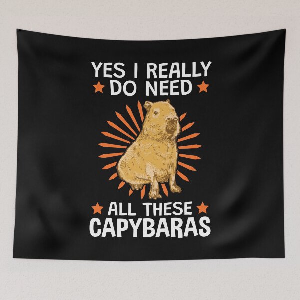 Item preview, Yes I need all these capybaras capybaras designed and sold by madgrfx.