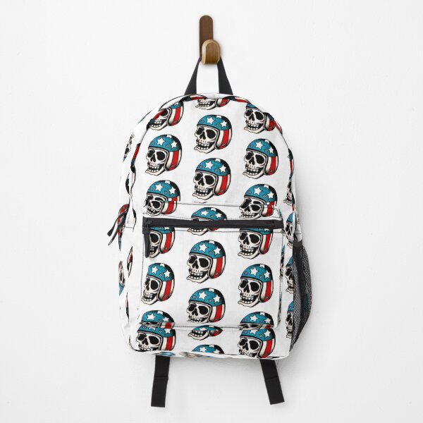 Item preview, Skull With An American Flag Helmet designed and sold by VictorIos.