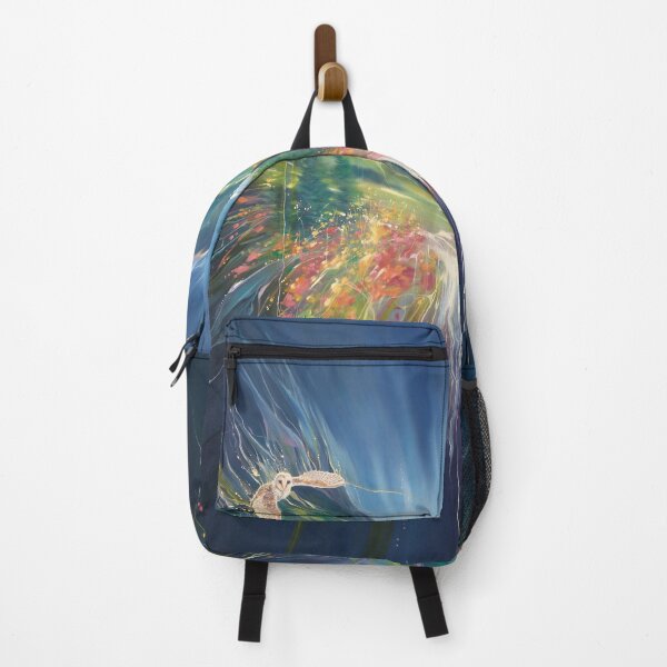 Item preview, Caught in the Act is an idyllic alpine scene exploding out of deep blue background designed and sold by Gill Bustamante.