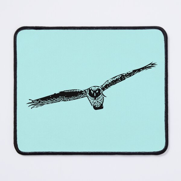Item preview, Snowy Owl Black Design  designed and sold by designsasstultd.