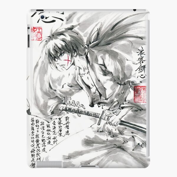 himura kenshin (rurouni kenshin) drawn by bikkusama