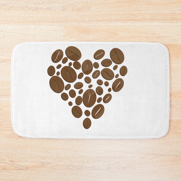 Item preview, Heart of coffee beans, for coffee lover. designed and sold by Art-Vibrations.