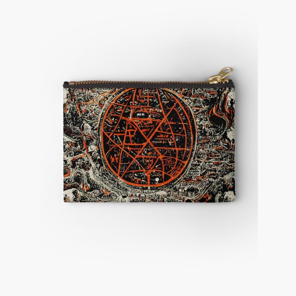 Item preview,  Abstract Antique Fantasy Map of Hell designed and sold by MoreMachine.