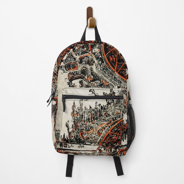 Item preview, Abstract Antique Fantasy Map of Hell designed and sold by MoreMachine.