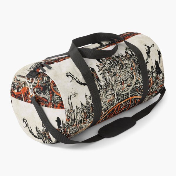 Item preview, Abstract Antique Fantasy Map of Hell designed and sold by MoreMachine.