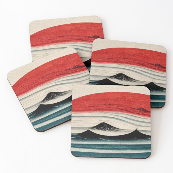 Item preview, Japanese Calligraphy "Ocean" designed and sold by BlueIntel.