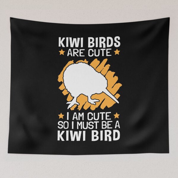 Item preview, Kiwi Birds Are Cute So I'm A Kiwi Bird designed and sold by madgrfx.