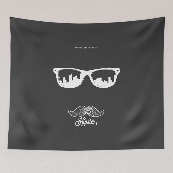 Item preview, Hipster Neither Lost Nor Found designed and sold by BONBcreative.