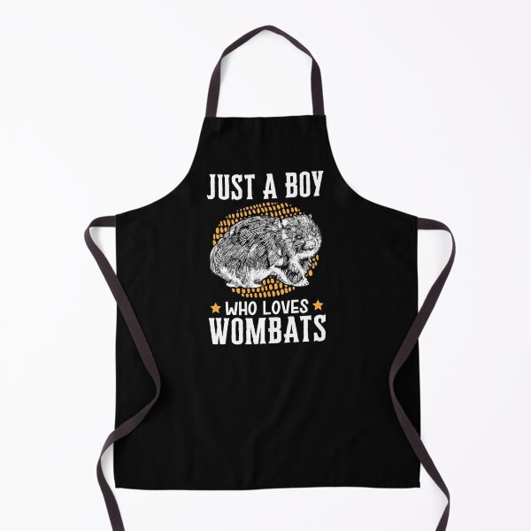Item preview, Just a boy who loves wombats designed and sold by madgrfx.