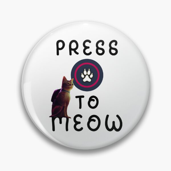 Item preview, Press O To Meow designed and sold by DeMuthu.