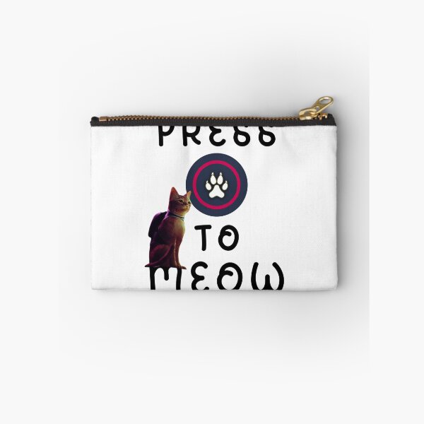 Item preview, Press O To Meow designed and sold by DeMuthu.