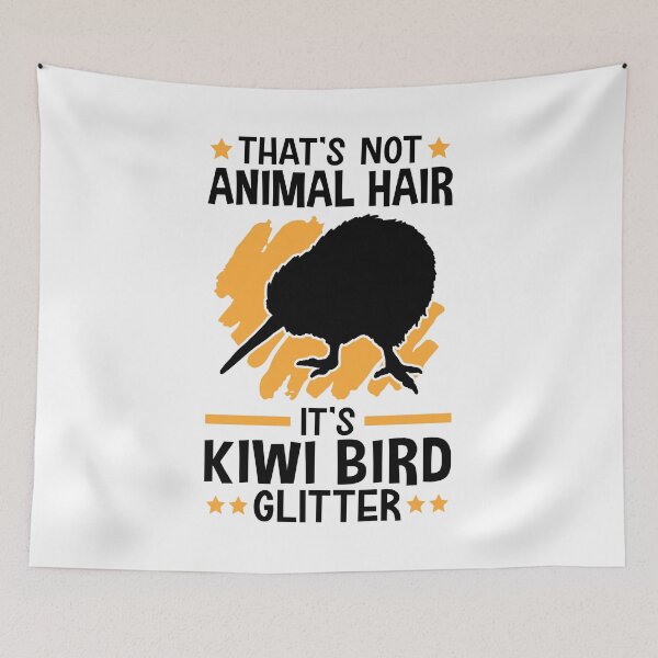 Item preview, Kiwi bird glitter New Zealand bird designed and sold by madgrfx.